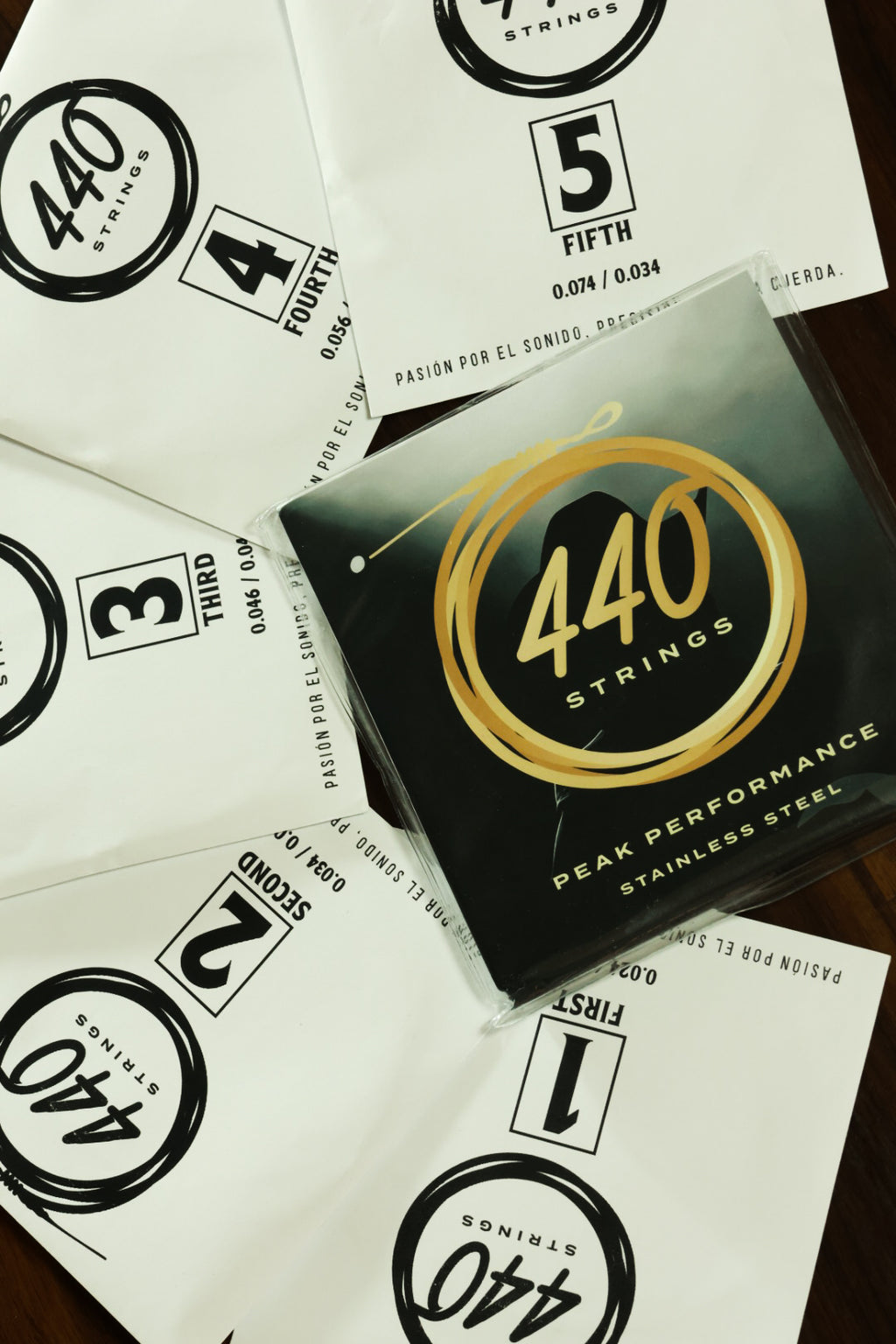 Stainless steel performance strings